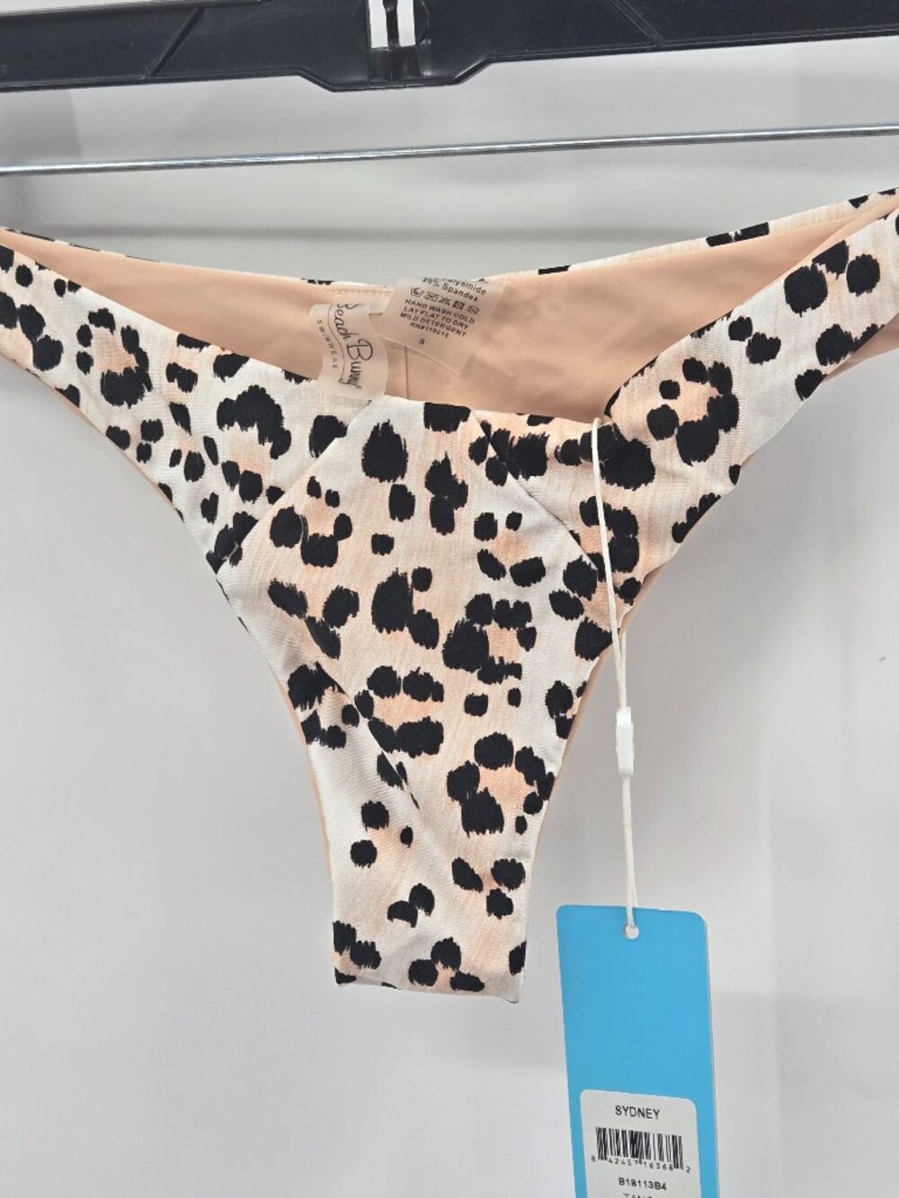 Beach Bunny Sydney Tango Leopard Animal Print Bikini Bottom Size Small